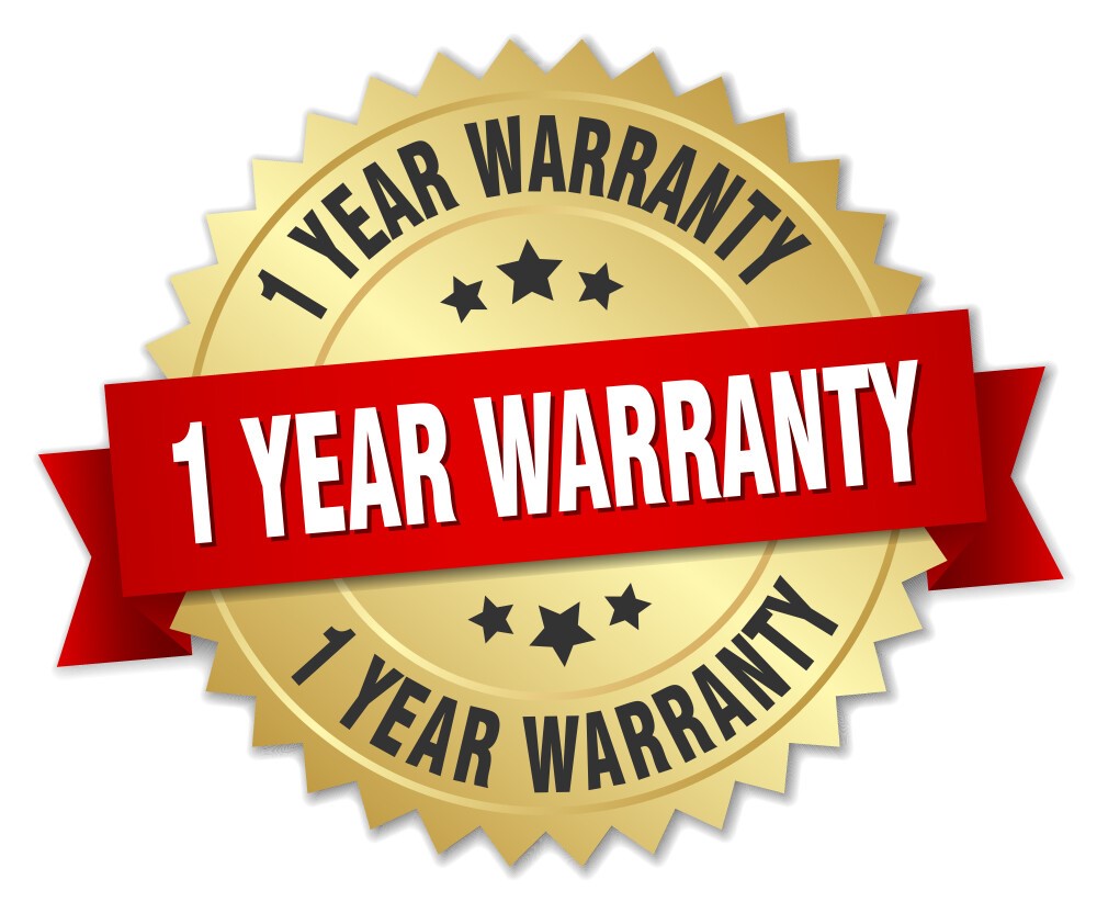 One Year Warranty